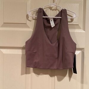 90 Degree By Reflex Mauve Sleeveless Top